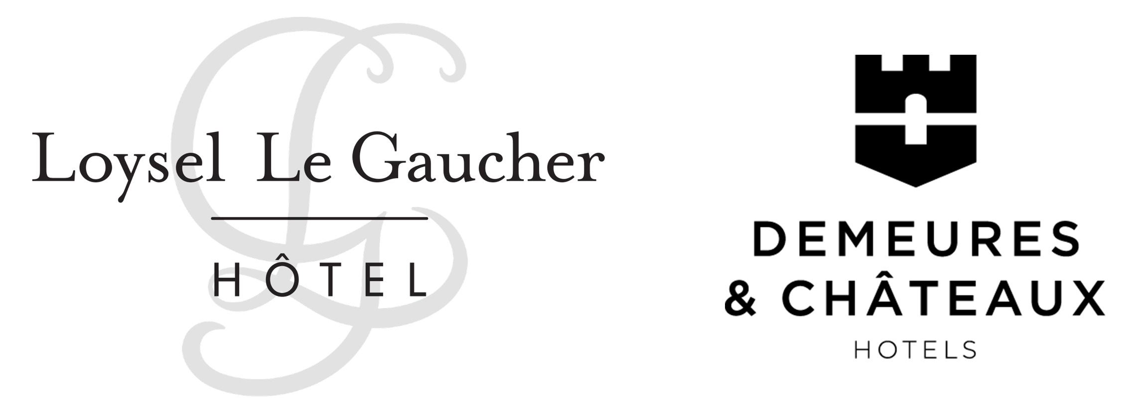 logo Loysel Le Gaucher Demeures et Chateaux Hôtels